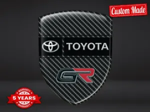 Toyota Adesivi Paraurti Artigianali Max Pro Stile Durevole
